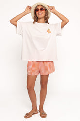 Emilia Short Set - Aperol Orange